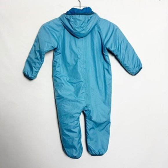 Patagonia Reversible Insulated Bunting Suit in blue 5T - Picture 9 of 9